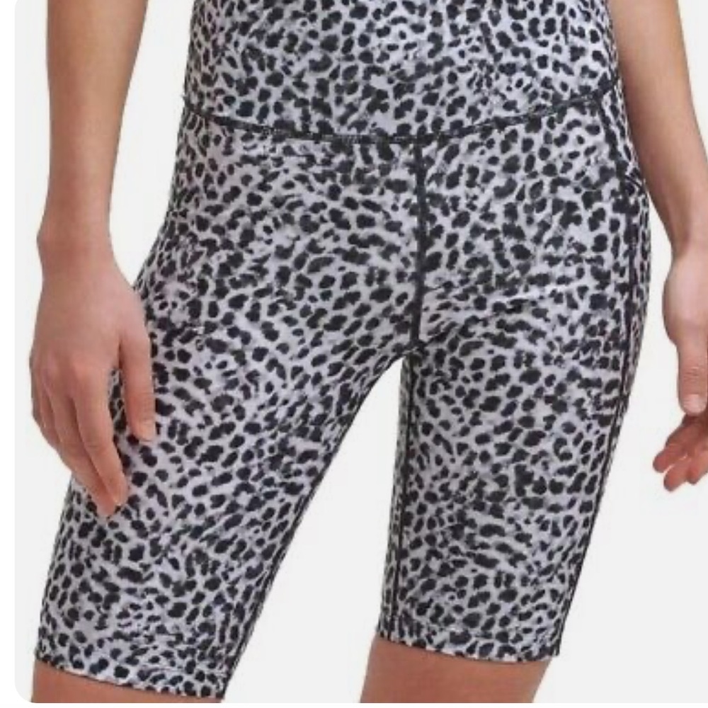 Calvin Klein performance white leopard bike shorts - Picture 5 of 6